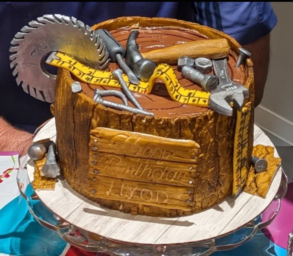 Carpenter’s Retirement Cake